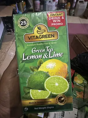 Green Tea, Lemon and Lime