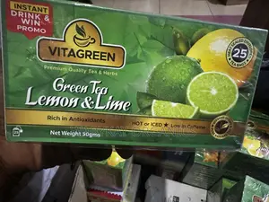 Green Tea, Lemon and Lime