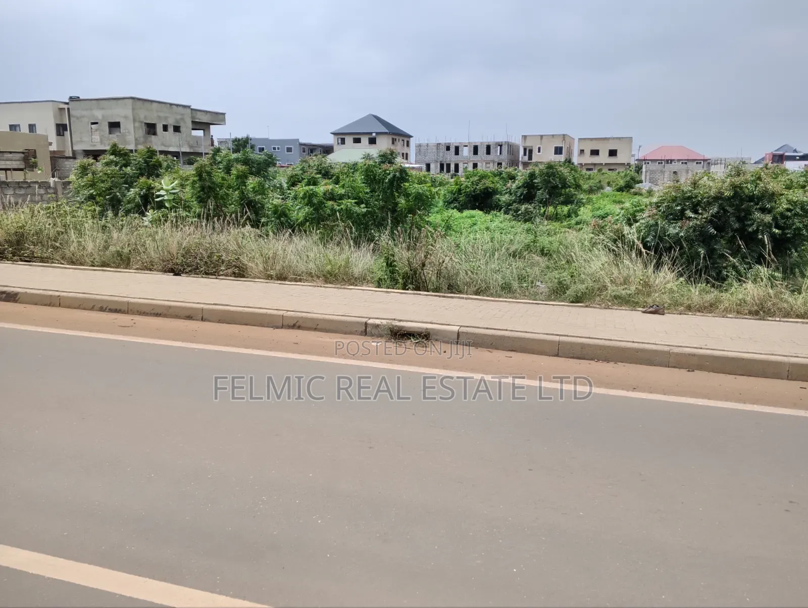 Road Side 12 Plots of Land at Tema Comm 23 for Sale