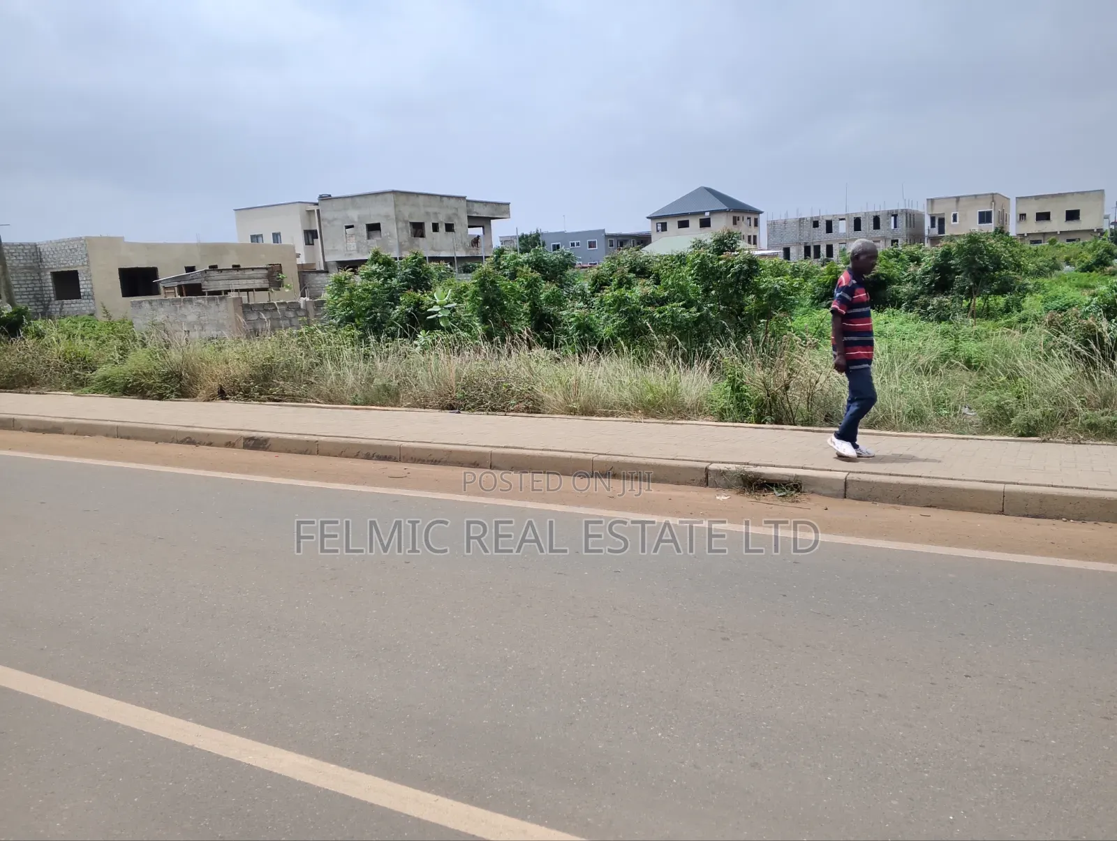 Road Side 12 Plots of Land at Tema Comm 23 for Sale