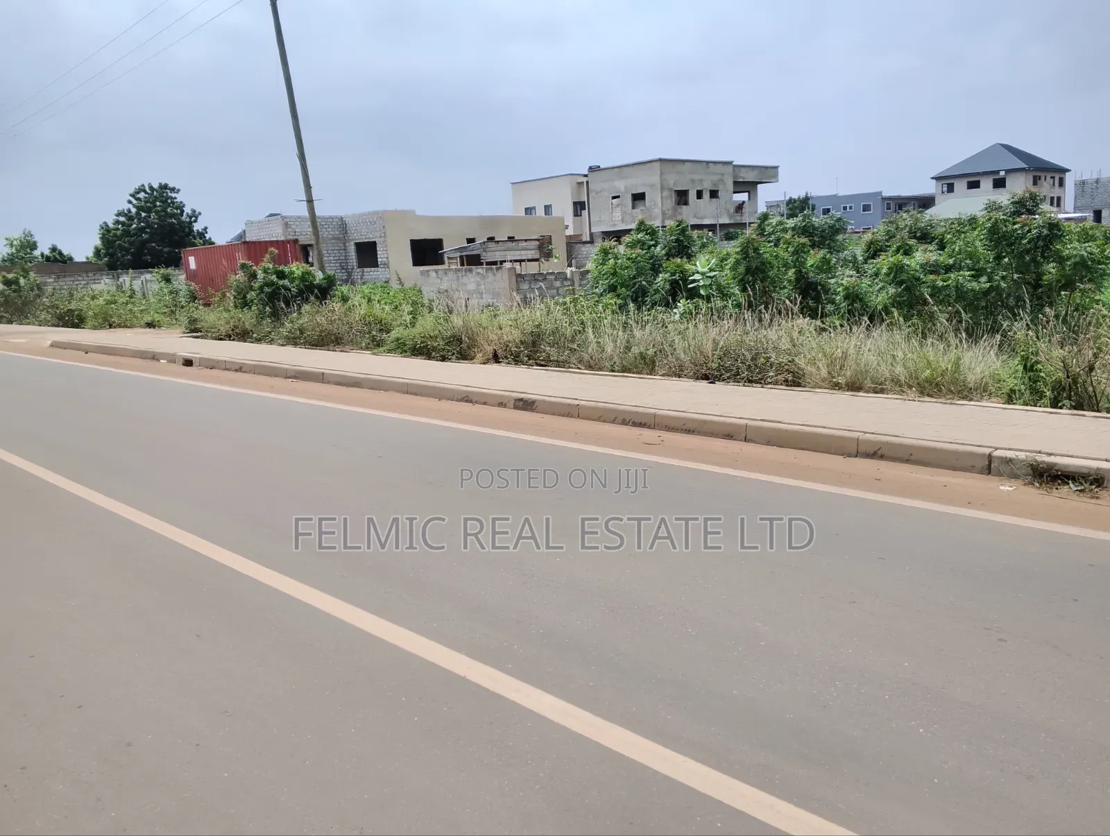 Road Side 12 Plots of Land at Tema Comm 23 for Sale