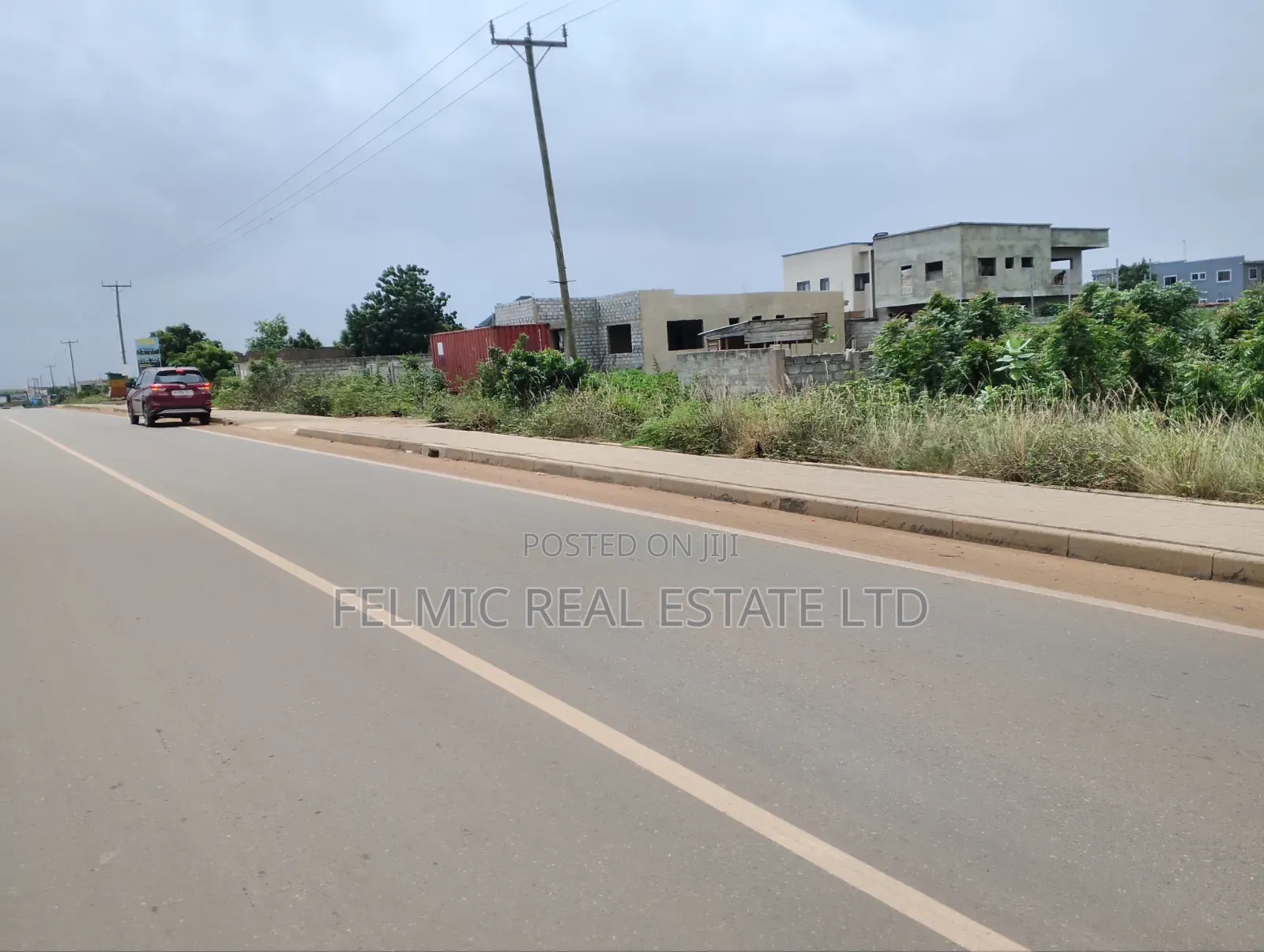 Road Side 12 Plots of Land at Tema Comm 23 for Sale