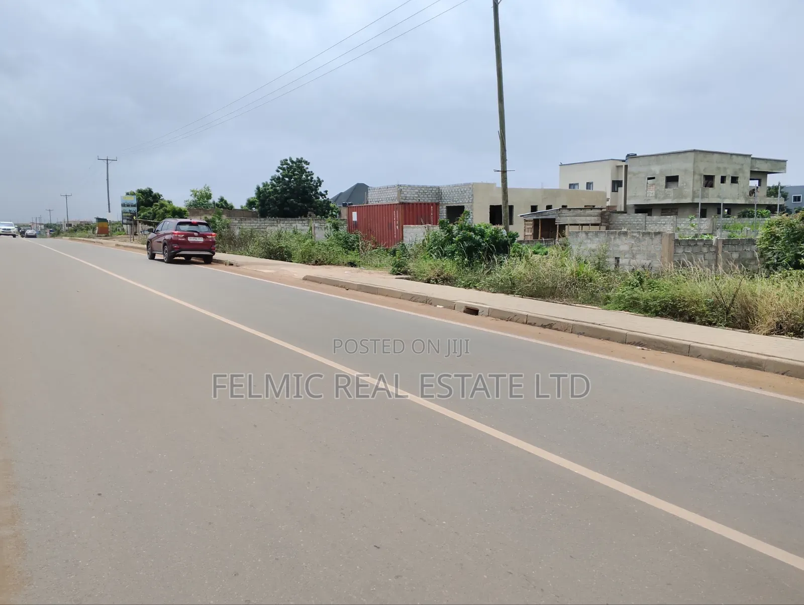 Road Side 12 Plots of Land at Tema Comm 23 for Sale