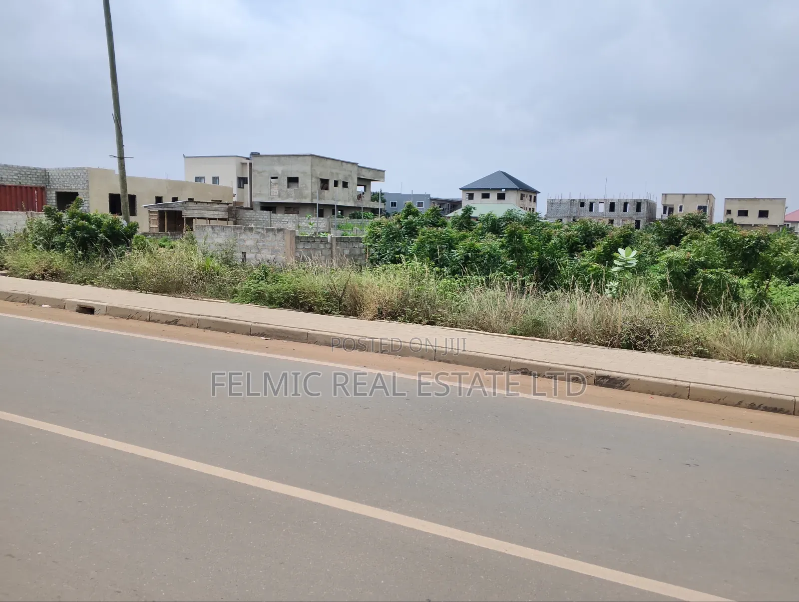 Road Side 12 Plots of Land at Tema Comm 23 for Sale