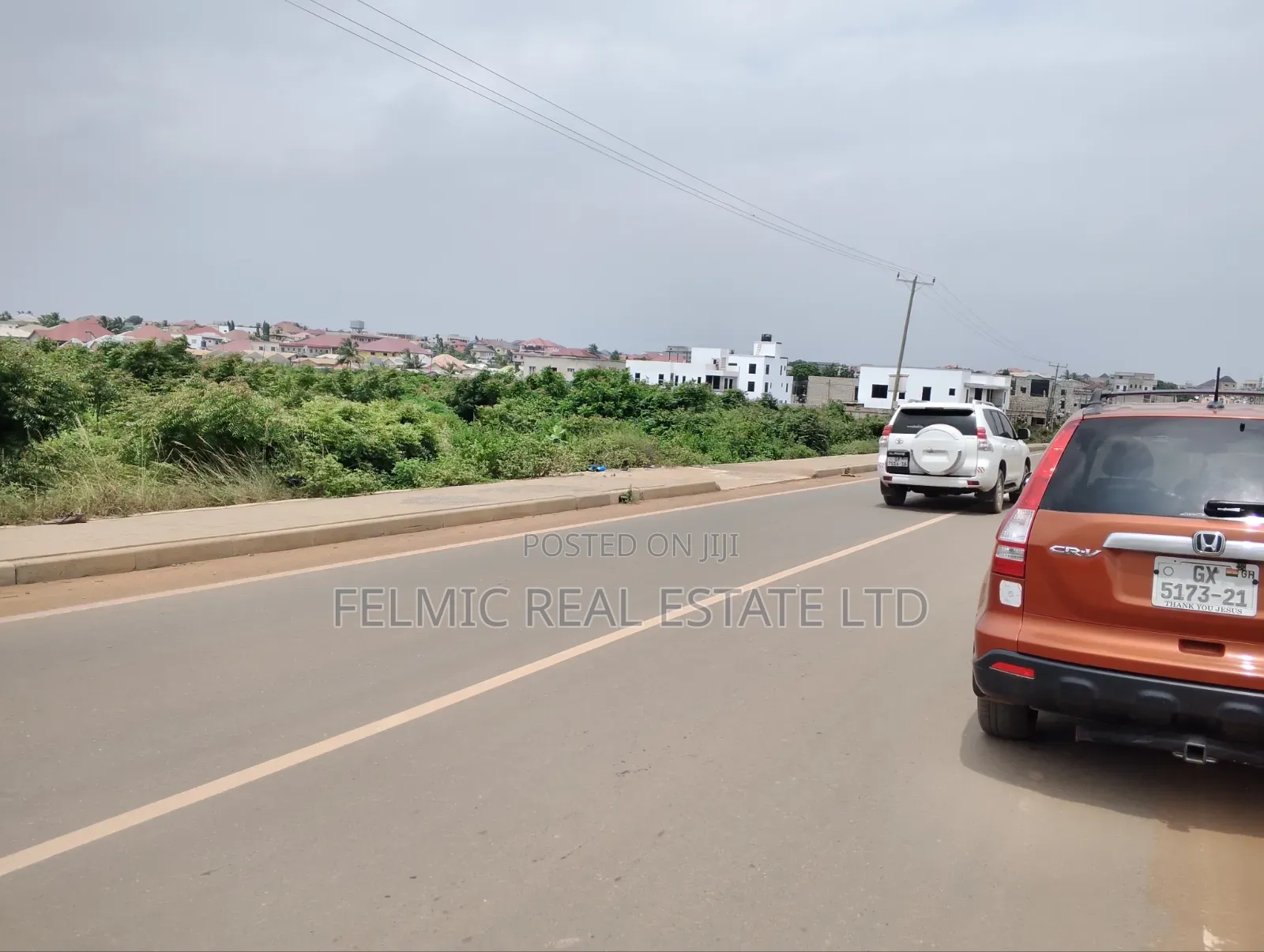 Road Side 12 Plots of Land at Tema Comm 23 for Sale