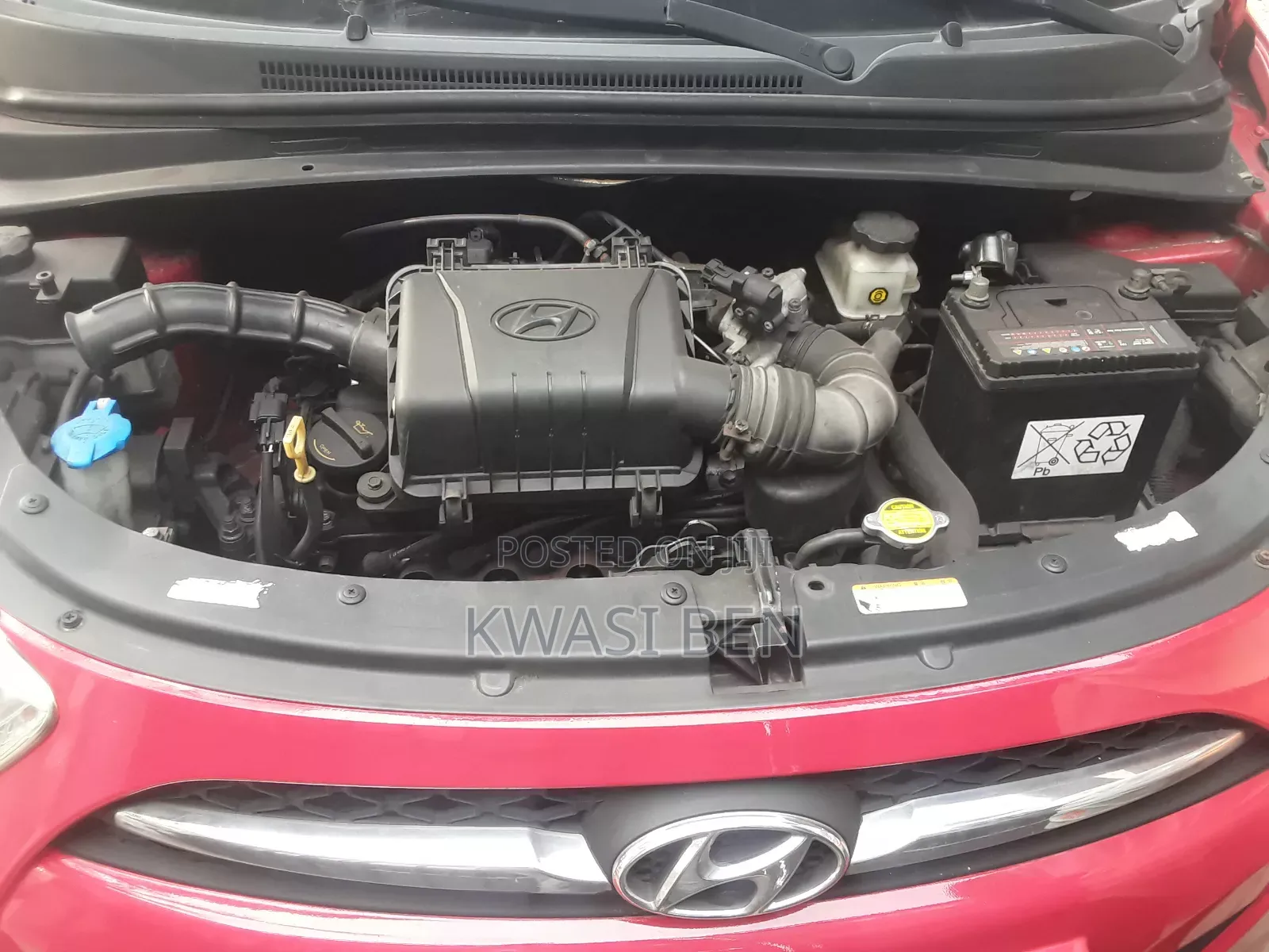 Hyundai I10 2012 Red