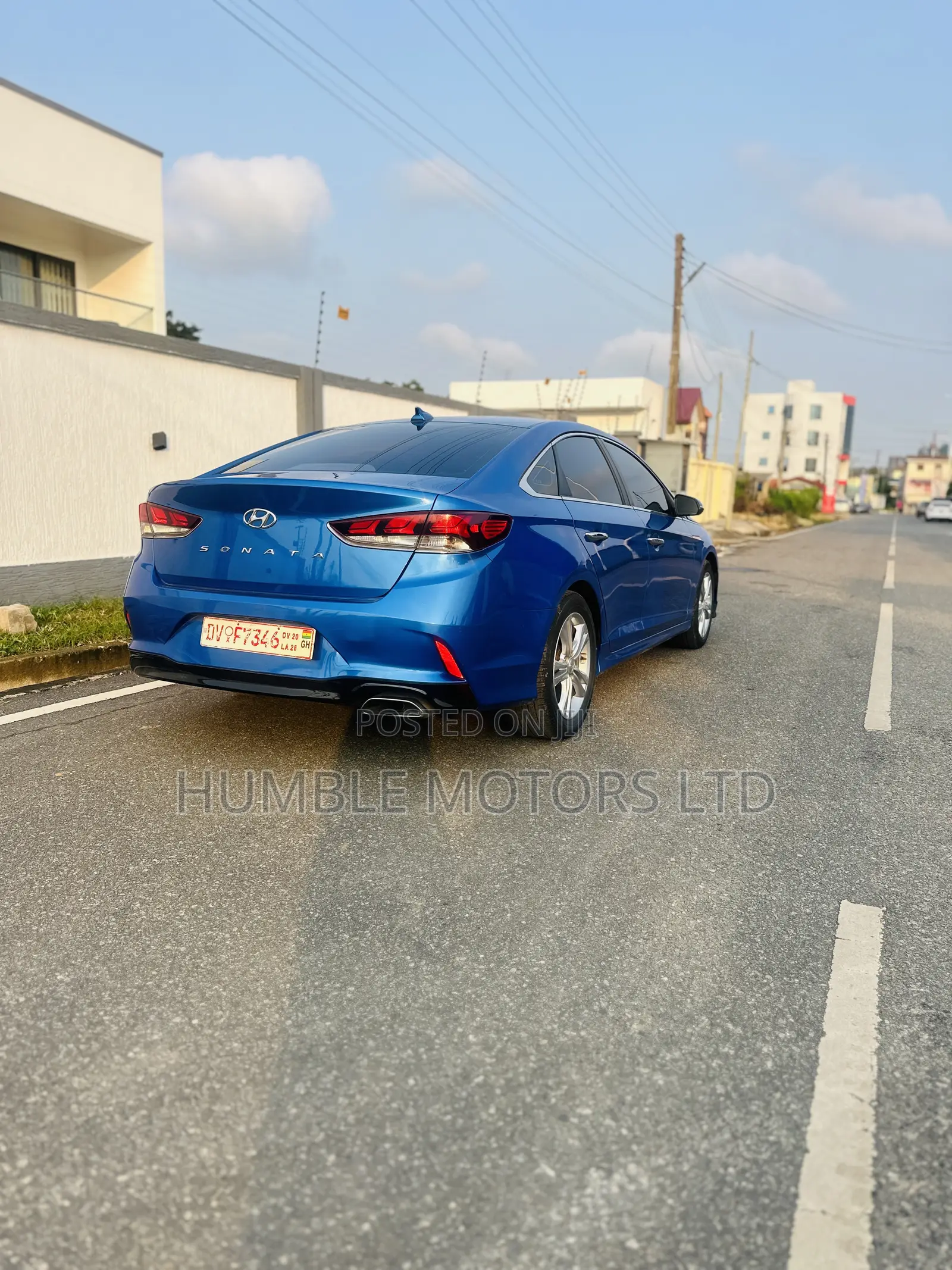 Hyundai Sonata 2019 Blue