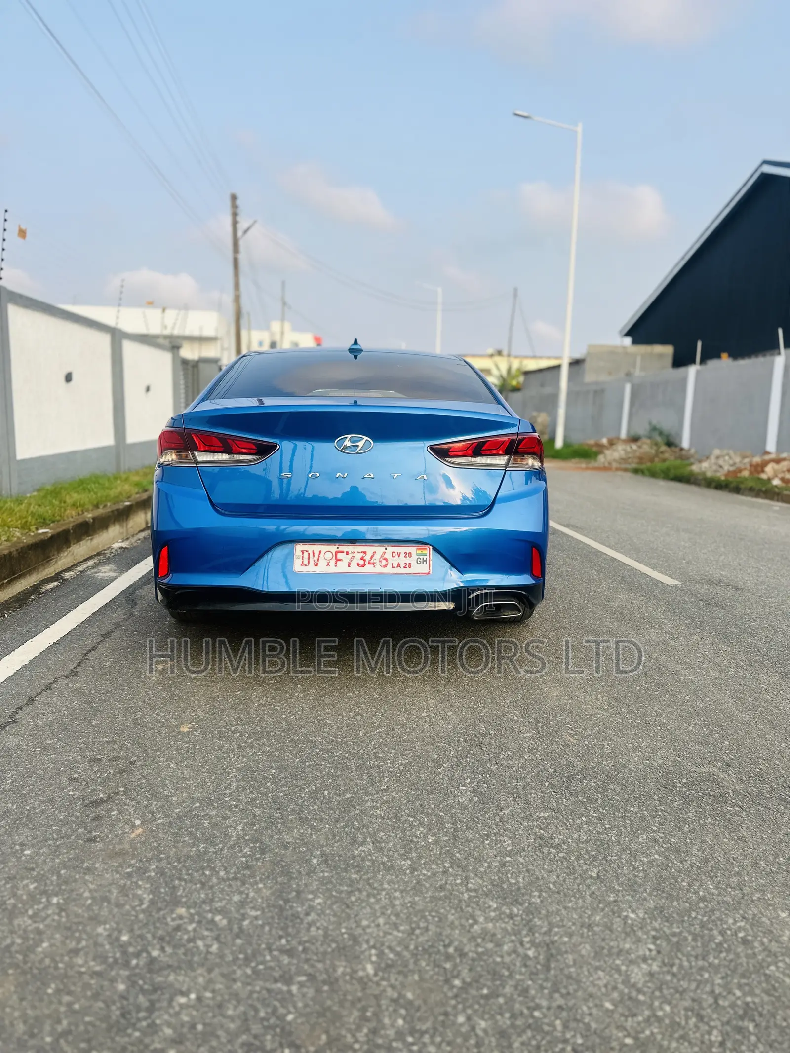 Hyundai Sonata 2019 Blue