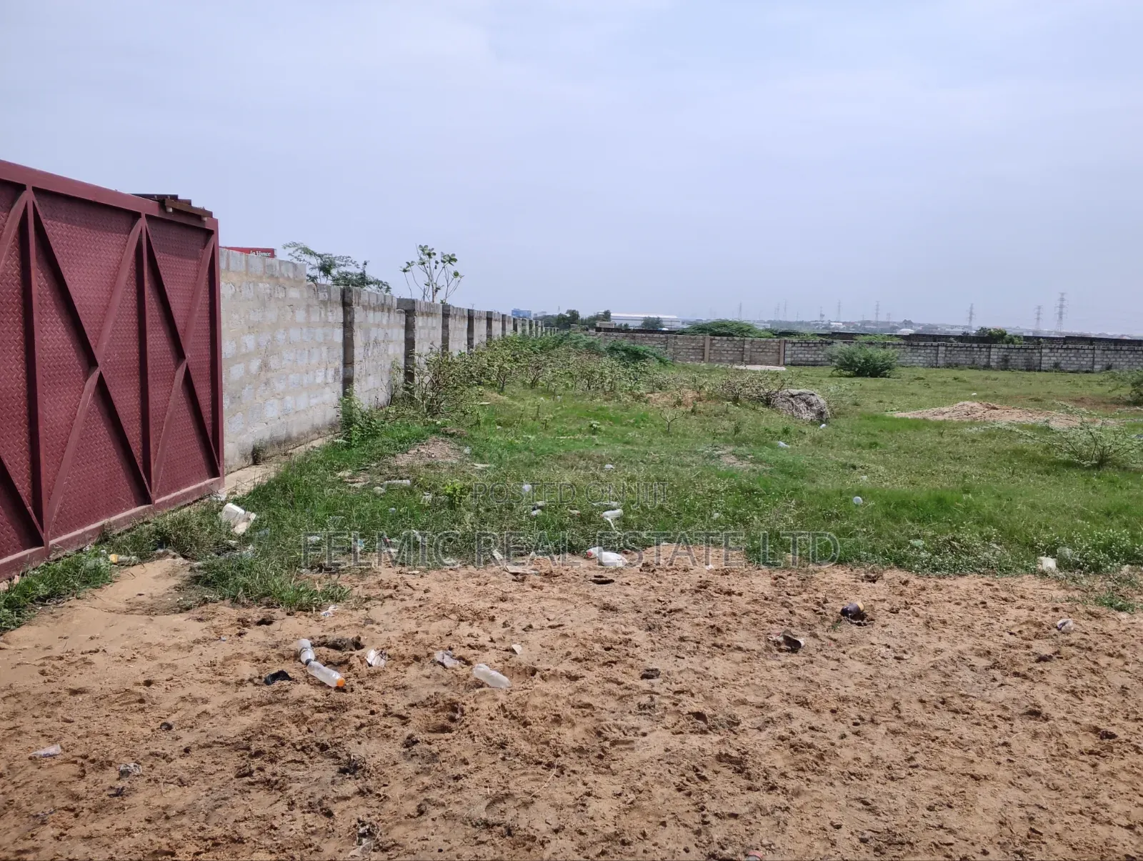 4.5 Acre Industrial Land on the Tema Motorway Near Dm Mortors for Sale