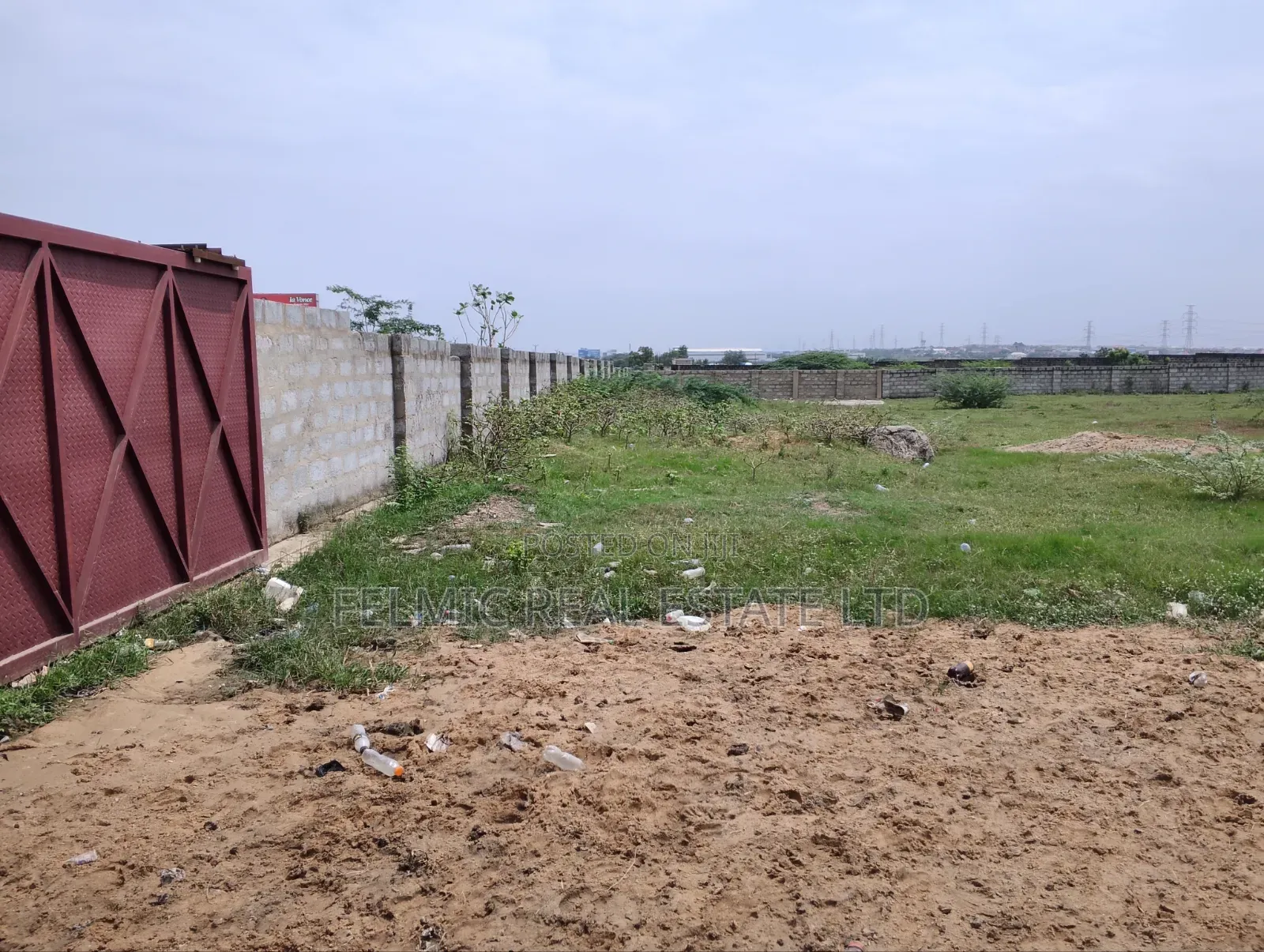 4.5 Acre Industrial Land on the Tema Motorway Near Dm Mortors for Sale