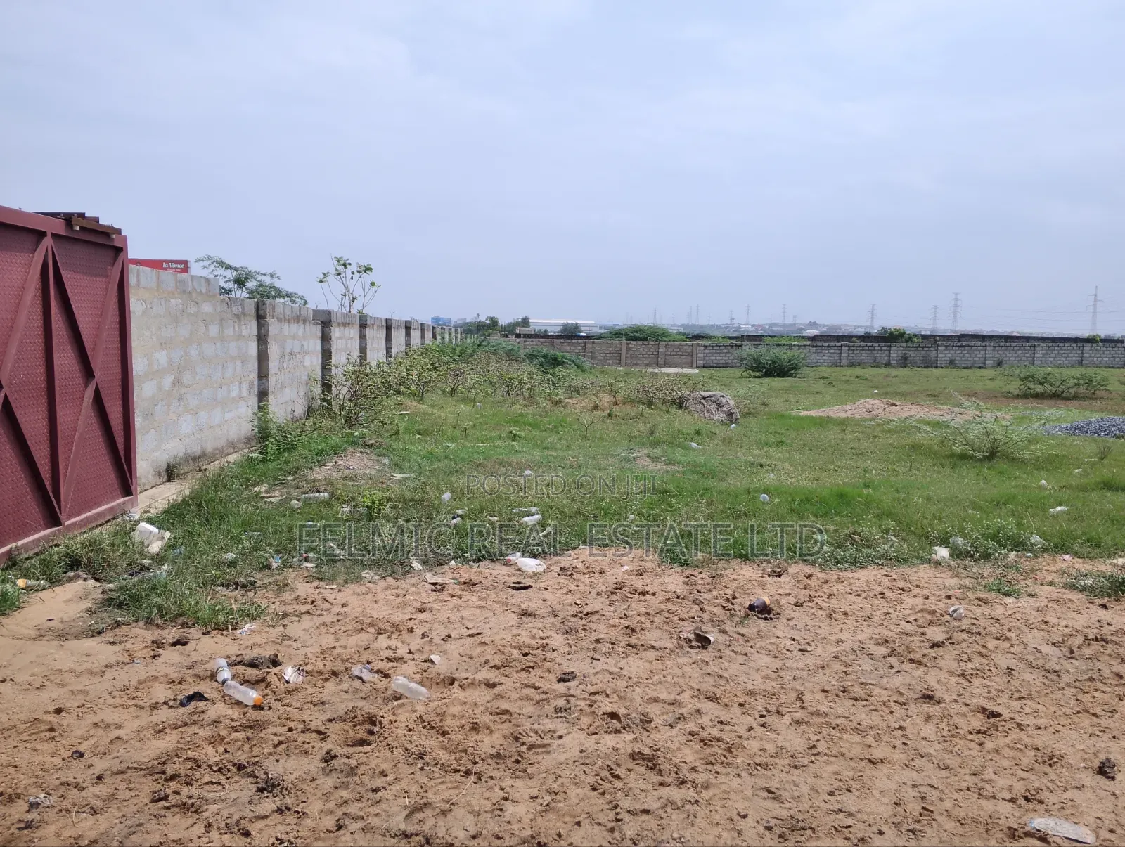 4.5 Acre Industrial Land on the Tema Motorway Near Dm Mortors for Sale