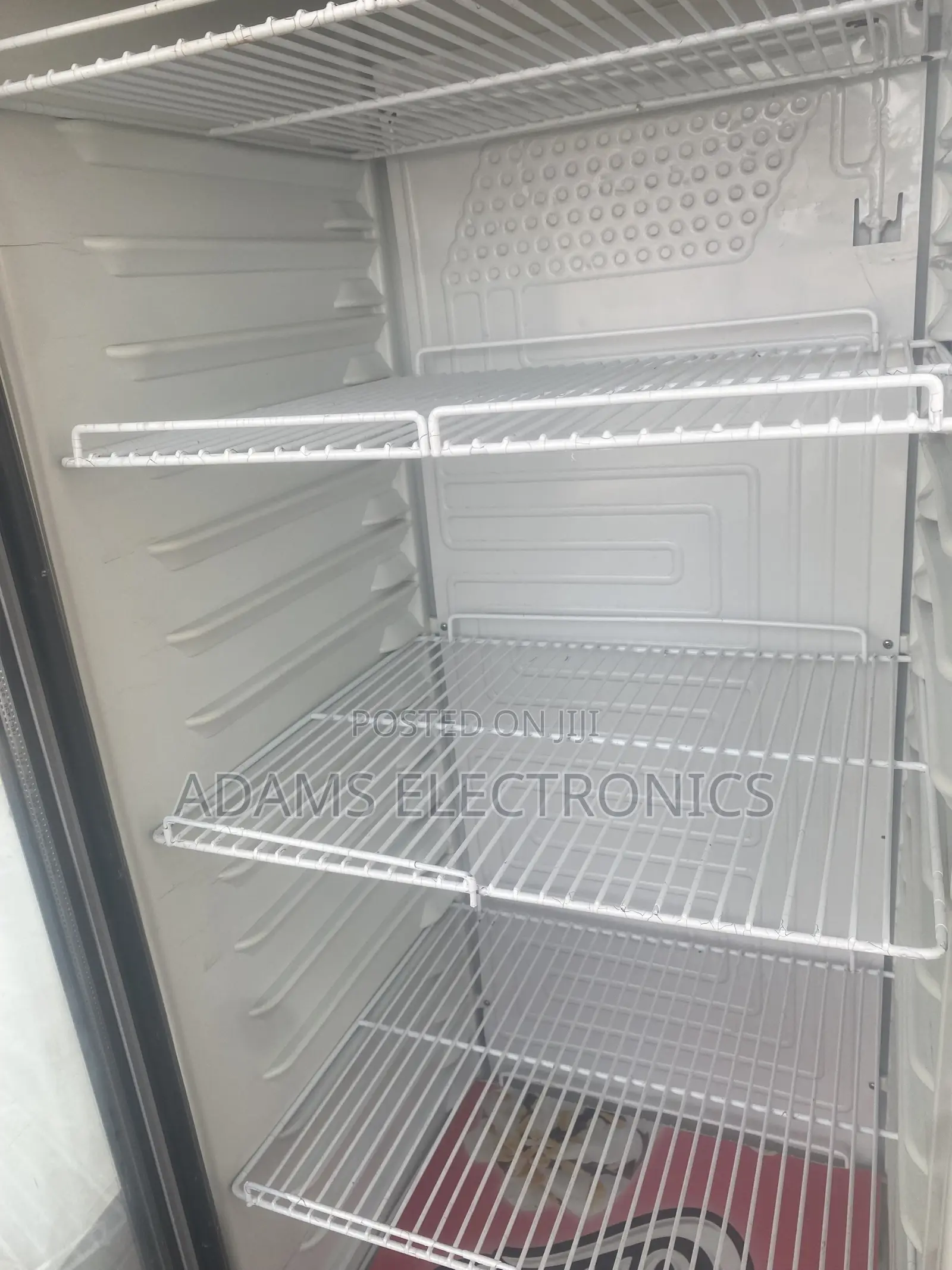 A Very Nice Home Use Transparent Standing Fridge for Sale