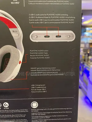 Logitech G Astro A20 X Lightspeed Wireless RGB Gaming Headset