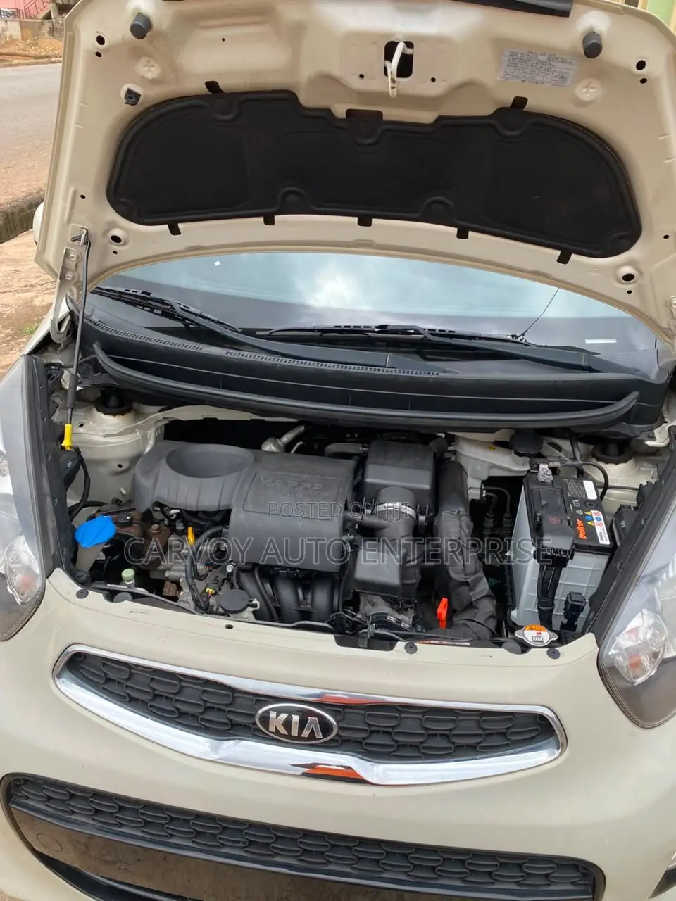 Kia Morning 2015 White