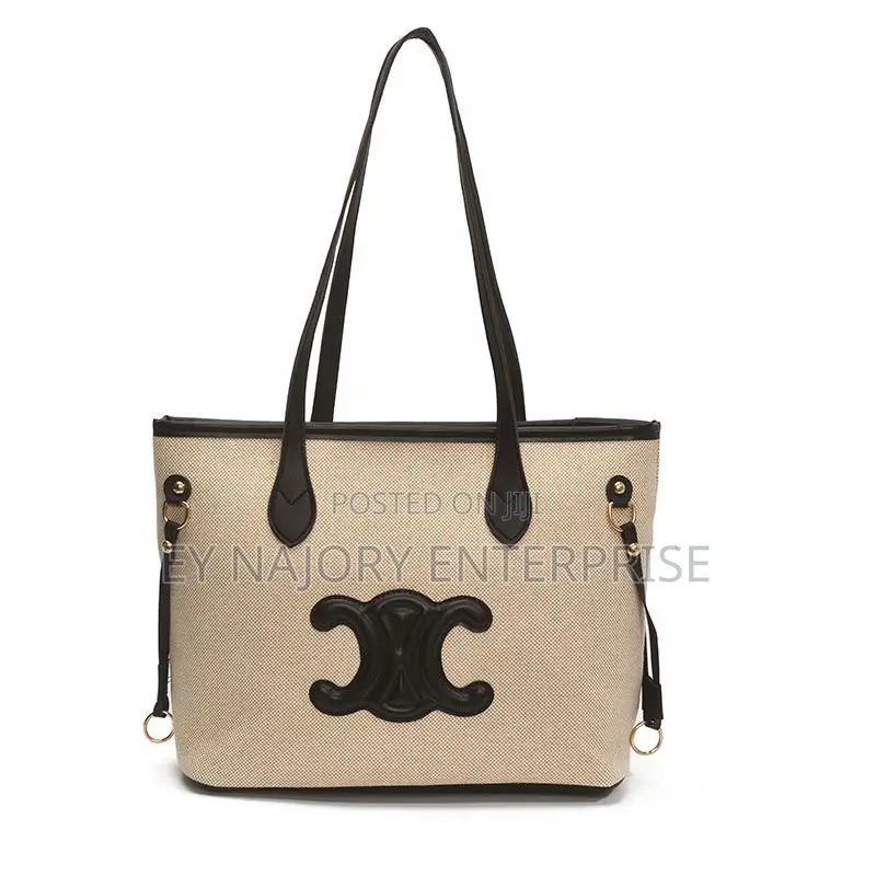 Contrast Ladies Totebag |Colour Blocking Shoulder Bag