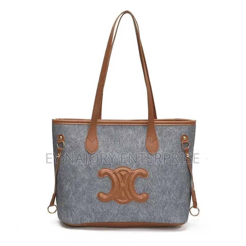 Contrast Ladies Totebag |Colour Blocking Shoulder Bag