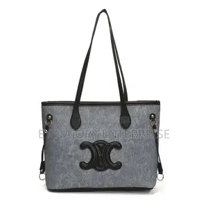 Contrast Ladies Totebag |Colour Blocking Shoulder Bag