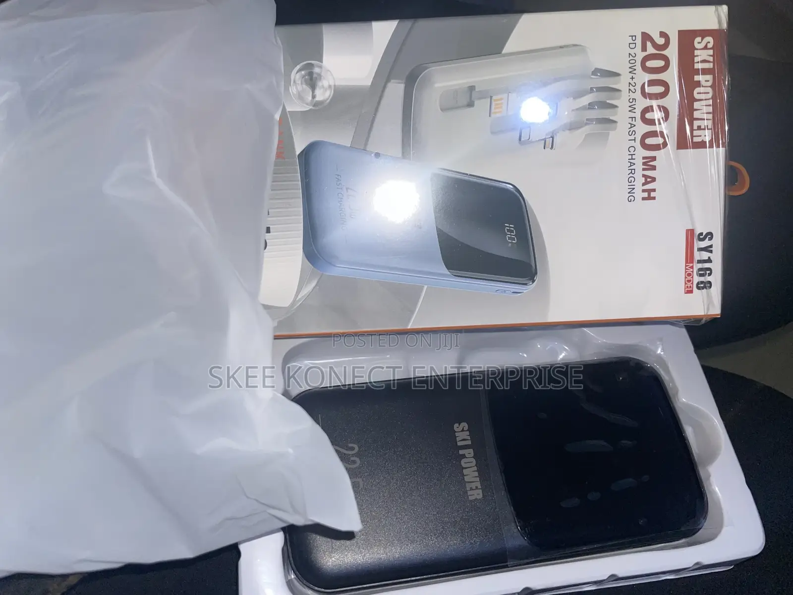 30000 Mah Power Bank With Cables
