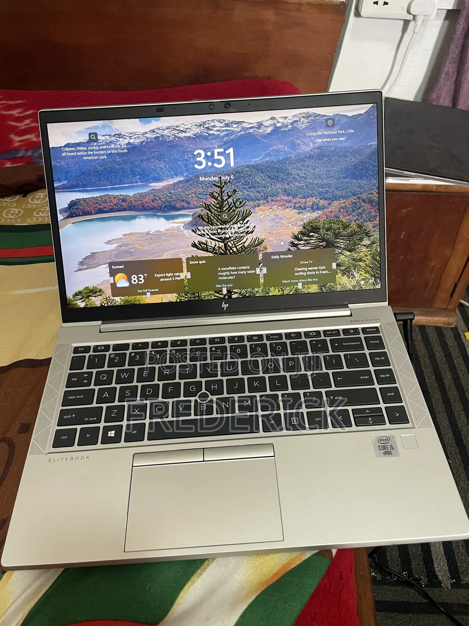 Laptop HP EliteBook 830 G7 8GB Intel Core i5 SSD 256GB
