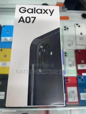 New Samsung Galaxy A07 5G 128 GB Black