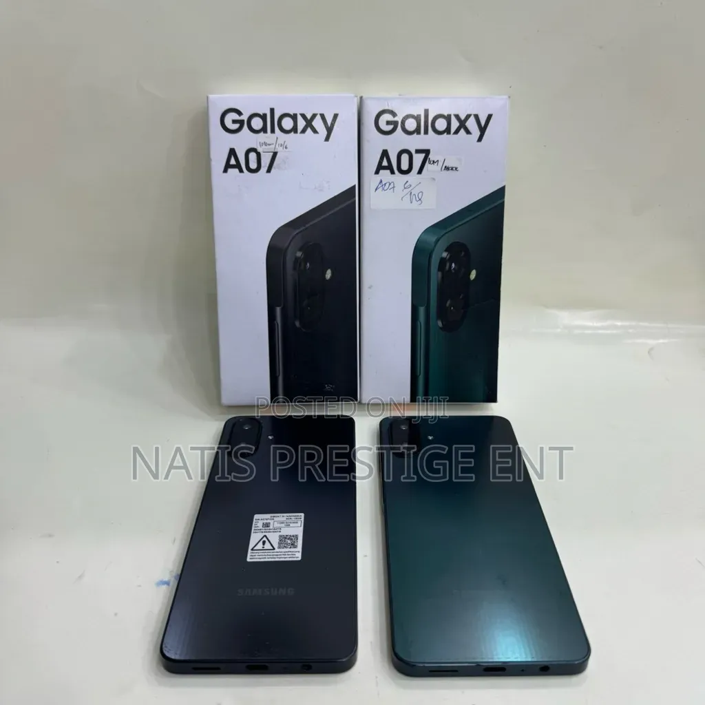 New Samsung Galaxy A07 5G 128 GB Black