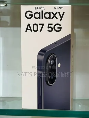 New Samsung Galaxy A07 5G 128 GB Black