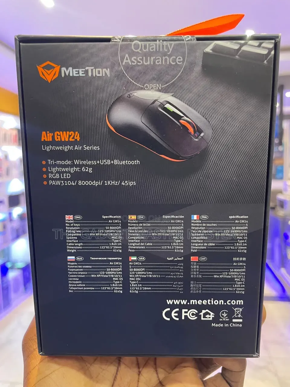 Meetion Air GW24 Wireless Gaming Mouse