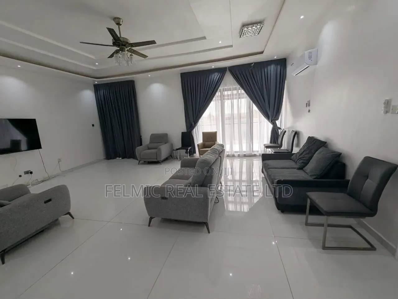 Furnished 3bdrm Apartment in Felmic Real Estate, Mile 7 for rent