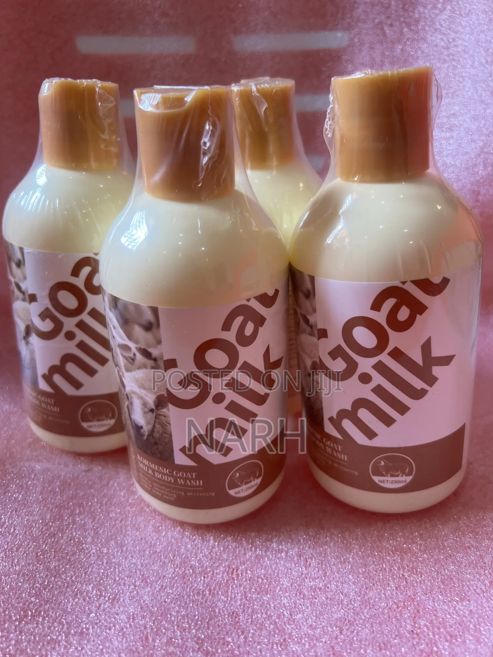 Goat Milk Shower Gel and Body Cream