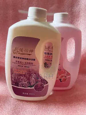 800ml Lavender Essence Shower Gel