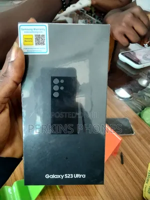 New Samsung Galaxy S23 Ultra 256 GB Black