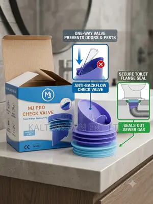 Heavy-Duty WC Non-Return Valve –Anti-Odor Toilet Flange Sealing Ring