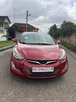 Hyundai Elantra 2015 Red