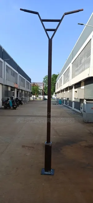 Fabricated Galvanized Square Streetlight