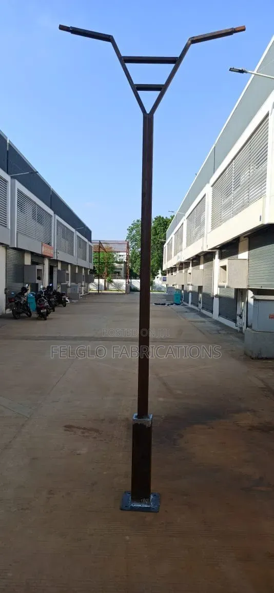 Fabricated Galvanized Square Streetlight