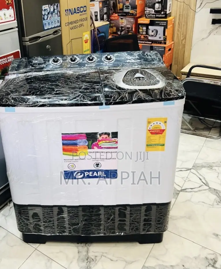 Extremely Affordable Pearl 12kg Twin Tub Washing Machine(White)