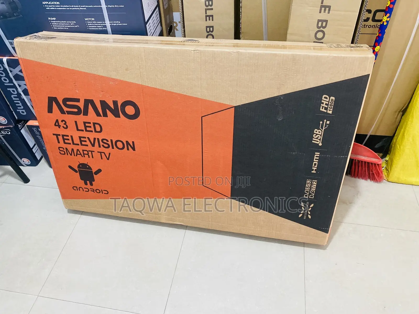 Everything in One TV,Asano 43 Inches Smart TV