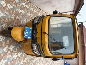 TVS King Deluxe Plus iTouch Start 2023 Yellow