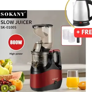 SOKANY SLOW JUICER +Sunny Electric Kettle 2Litres