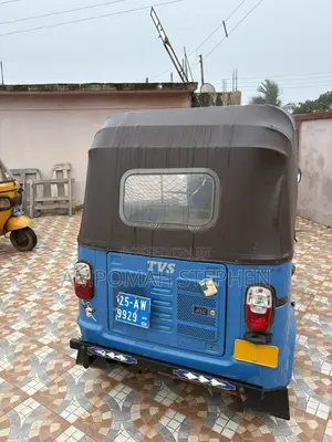 TVS King Deluxe Plus iTouch Start 2023 Blue