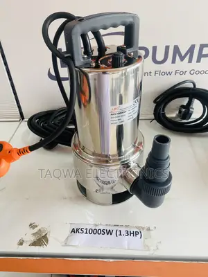 New Stainless 1.3hp Submersible Pump