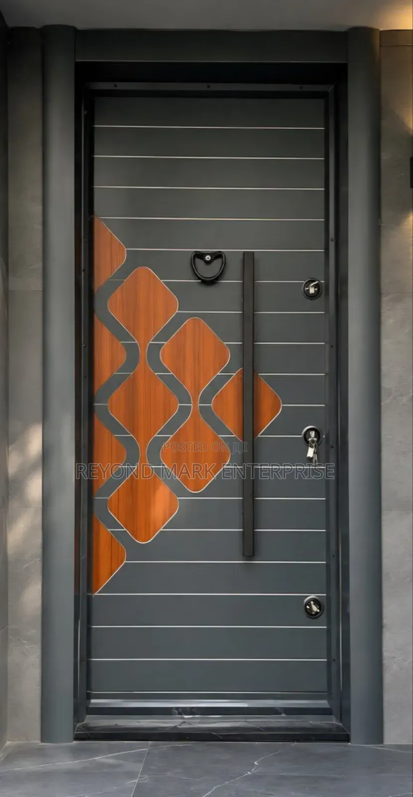 Waterproof Security Door, Alucobond,