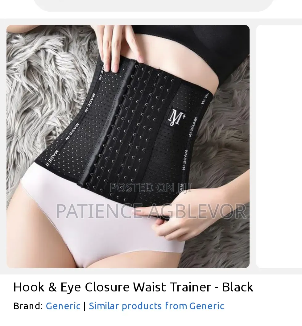 Hook Eye. Waist Trainer