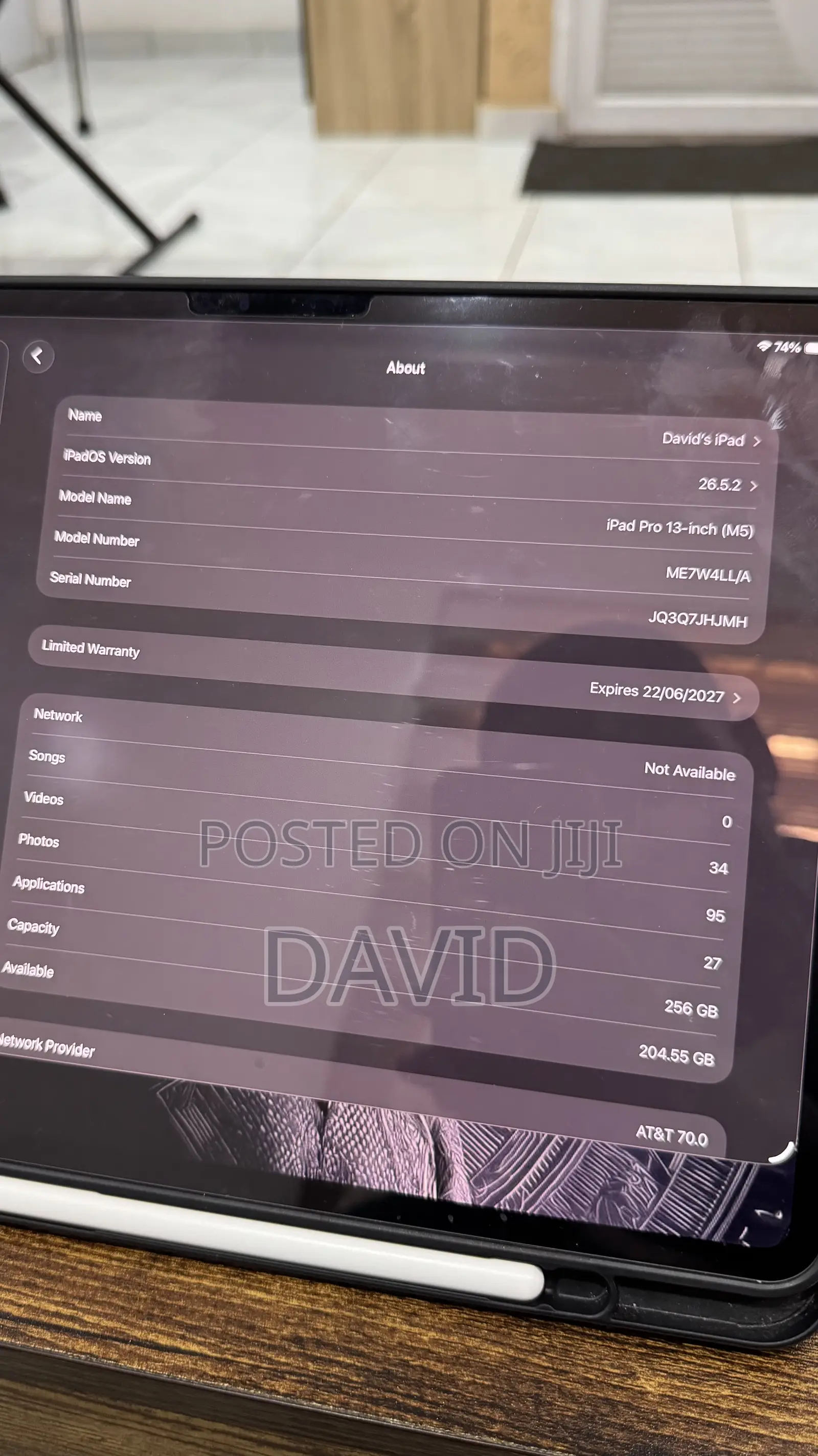 Apple iPad Pro 13 (2025) 256 GB Gray