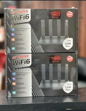  4G LTE WiFi 6 Router