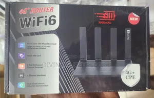  4G LTE WiFi 6 Router