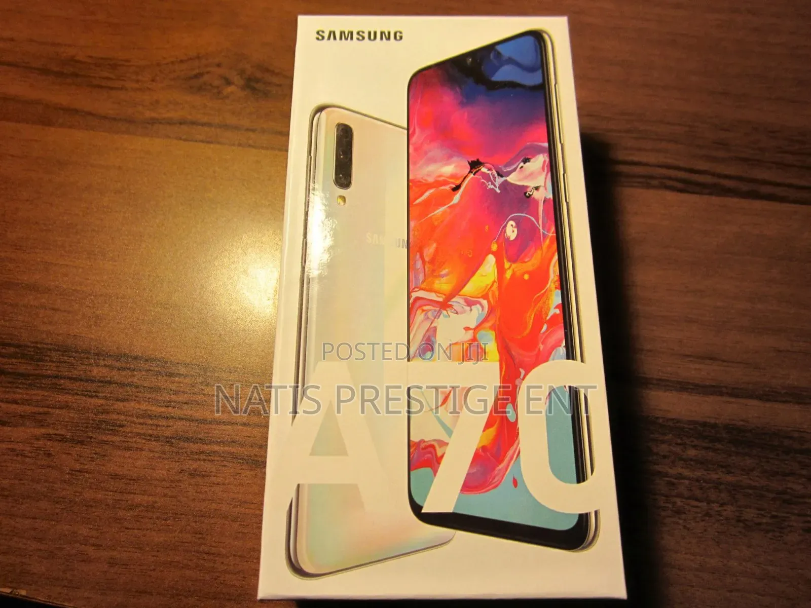 New Samsung Galaxy A70 128 GB Black
