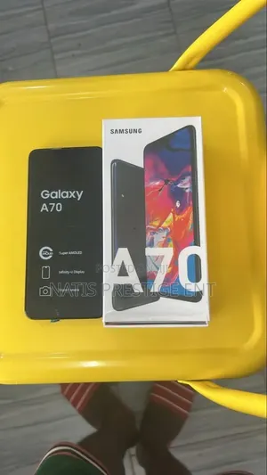 New Samsung Galaxy A70 128 GB Black