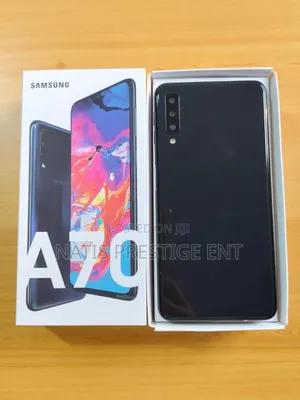 New Samsung Galaxy A70 128 GB Black