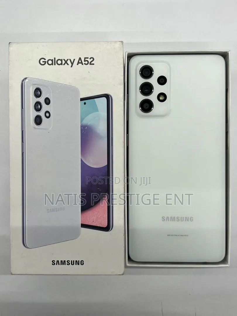 New Samsung Galaxy A52 5G 128 GB Black